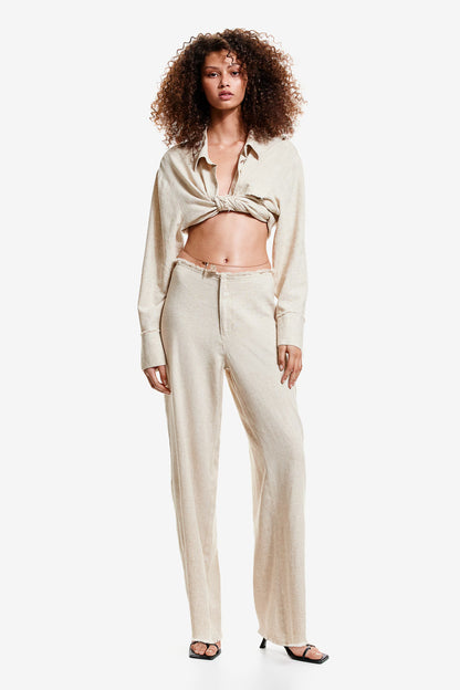 Linen Blend Pants